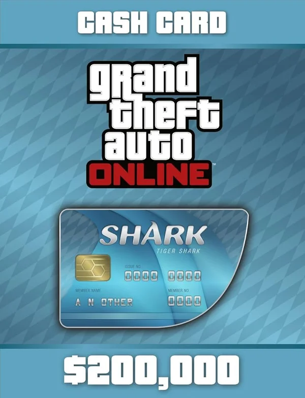Grand Theft Auto V: Tiger Shark Cash Card - Xbox (Global)