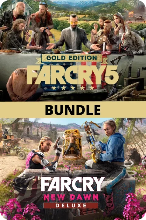 FAR CRY 5 GOLD EDITION + FAR CRY NEW DAWN DELUXE EDITION BUNDLE - Xbox (Argentina)